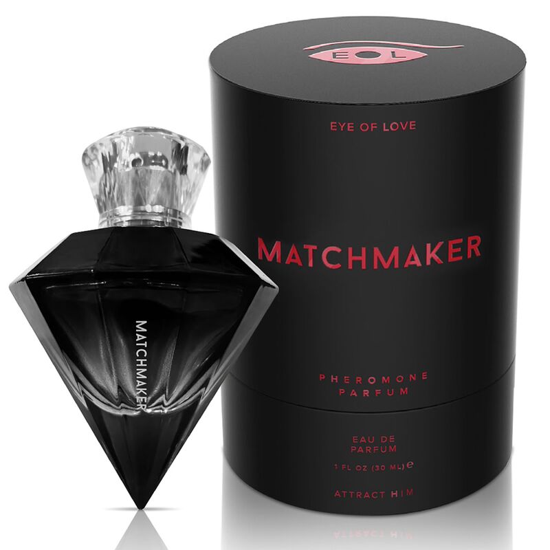 EYE OF LOVE - MATCHMAKER BLACK DIAMOND LGBTQ PERFUME FEROMONAS PARA ELE 30 ML