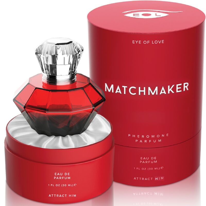 EYE OF LOVE - MATCHMAKER PERFUME DE FEROMÔNIO DIAMANTE VERMELHO ATRAI-O 30 ML