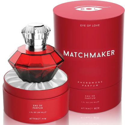 EYE OF LOVE - MATCHMAKER PERFUME DE FEROMÔNIO DIAMANTE VERMELHO ATRAI-O 30 ML
