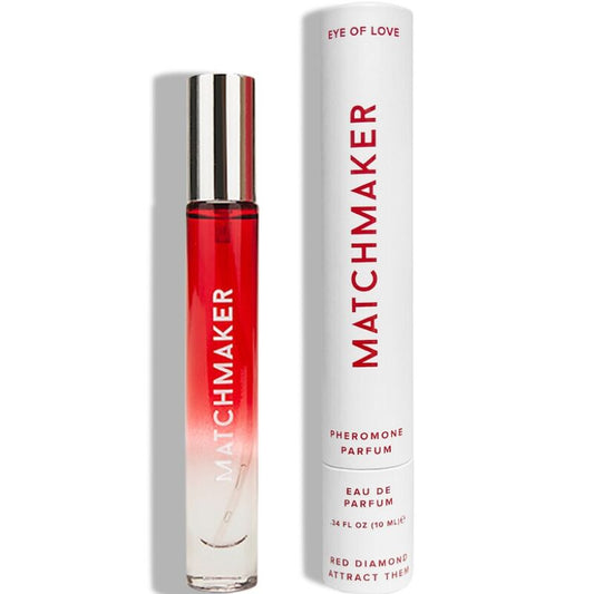 EYE OF LOVE - MATCHMAKER PERFUME DIAMANTE VERMELHO ATRAIA ELES 10 ML