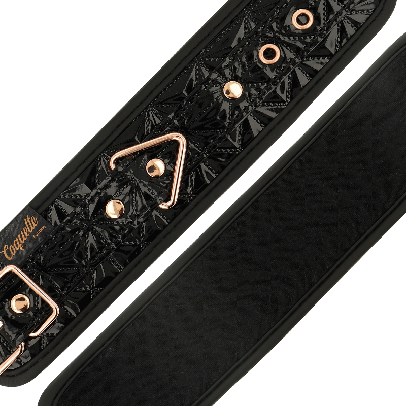 COQUETTE CHIC DESIRE - BLACK EDITION ALGEMAS PREMIUM COM FORRO DE NEOPRENE
