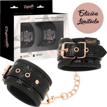 COQUETTE CHIC DESIRE - BLACK EDITION ALGEMAS PREMIUM COM FORRO DE NEOPRENE
