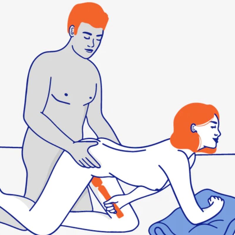 FUN FACTORY - VIM SILICONE RECARREGÁVEL VIBRADOR PESO RUMBLE WAND AZUL MEIA-NOITE