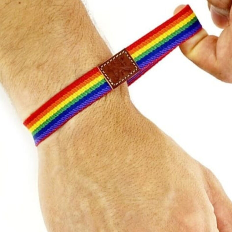PRIDE - PULSEIRA DE BORRACHA PARA MENINO LUXO PRIDE
