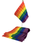 PRIDE - LGBT FLAG SMALL FLAG BANNER
