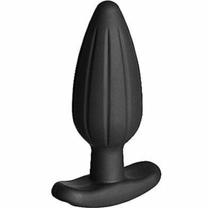 ELECTRASTIM - SILICONE PRETO ROCKER BUTT PLUG GRANDE
