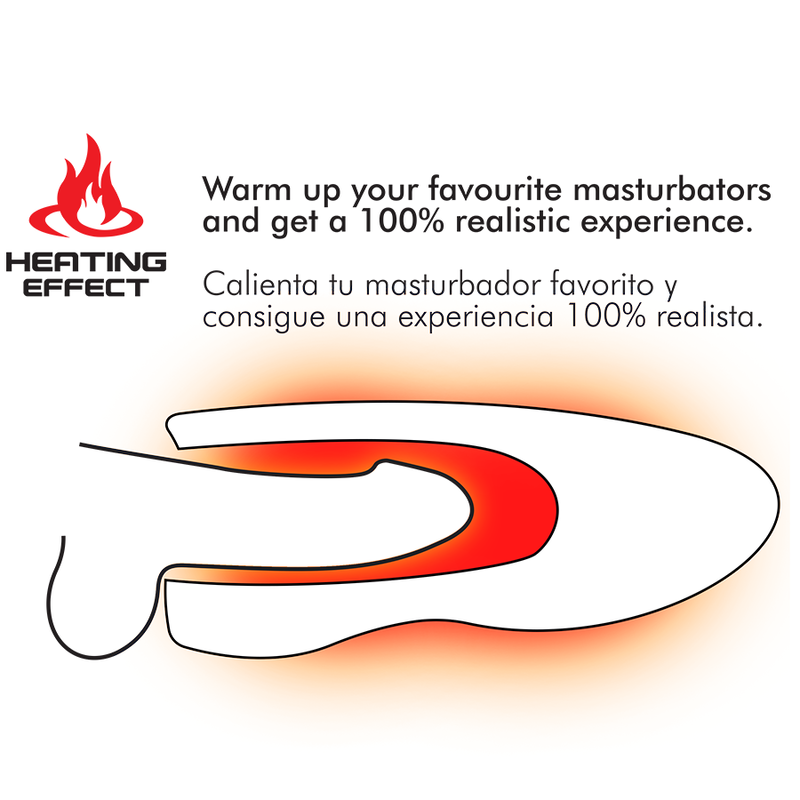 JAMYJOB - MASTURBADOR COM AQUECIMENTO E ROTAÇÃO SPIN-X