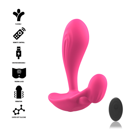 INTENSO - SHELLY PLUG ANAL CONTROLE REMOTO ROSA