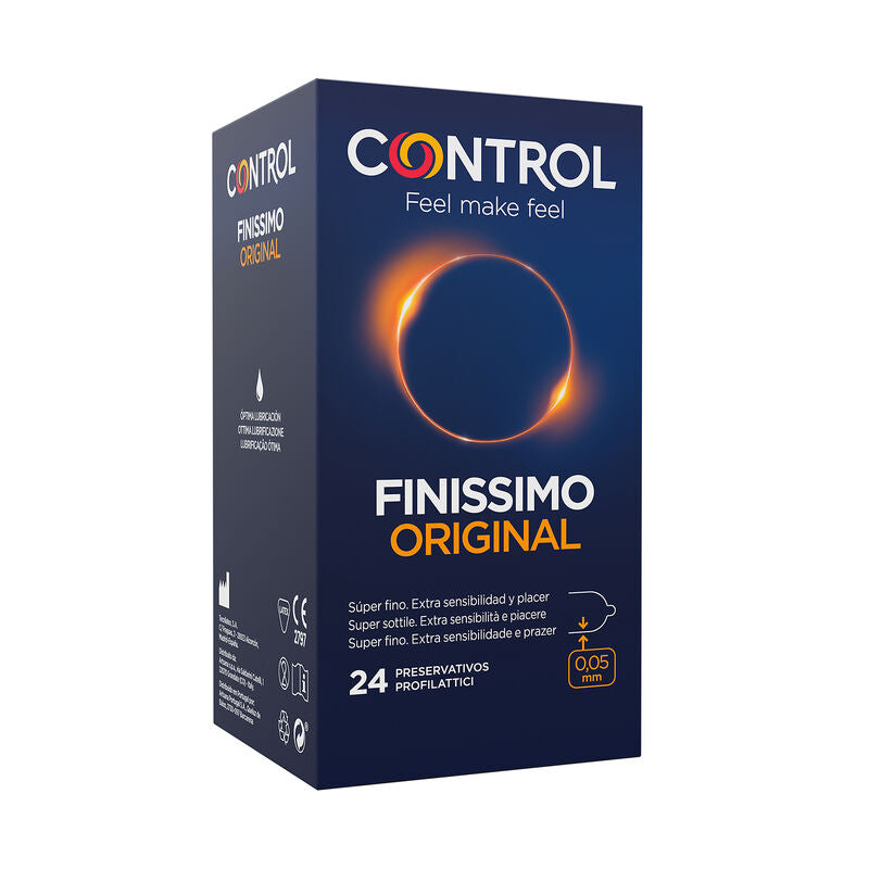 CONTROL - PRESERVATIVOS FINISSIMO 24 UNIDADES