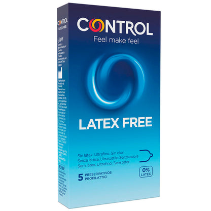 CONTROL - PRESERVATIVOS DE LÁTEX FREE SIN 5 UNIDADES