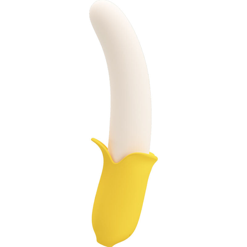 PRETTY LOVE - BANANA GEEK SUPER POWER 7 VIBRAÇÕES UP&amp;DOWN SILICONE PRETO