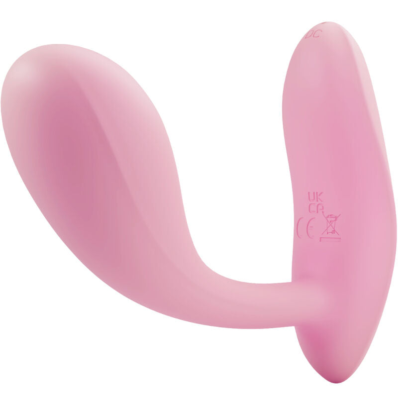 PRETTY LOVE - BAIRD G-SPOT 12 VIBRAÇÕES RECARREGÁVEL ROSA APP