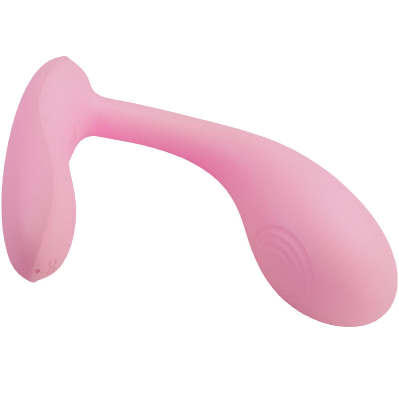 PRETTY LOVE - BAIRD G-SPOT 12 VIBRAÇÕES RECARREGÁVEL ROSA APP