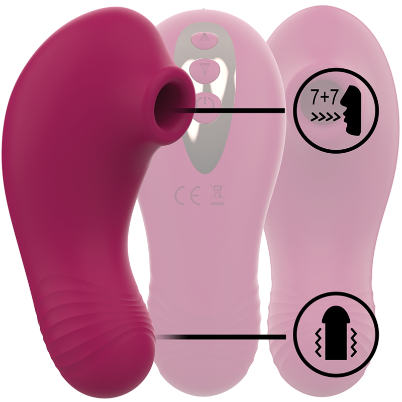 RITHUAL - SHUSHU PRO POCKET CLITORIS STIMULADOR 2 PODEROSOS MOTORES ORCHID