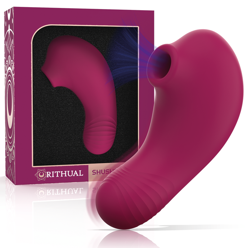 RITHUAL - SHUSHU PRO POCKET CLITORIS STIMULADOR 2 PODEROSOS MOTORES ORCHID