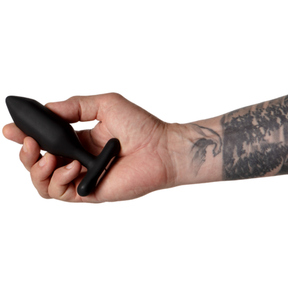 JE JOUE - PLUG ANAL VIBRADOR ONYX PRETO