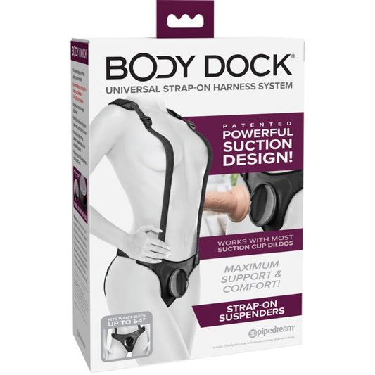 PIPEDREAMS - SUSPENSÓRIOS BODY DOCK STRAP-ON