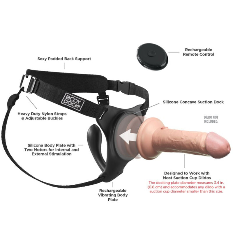 PIPEDREAMS - BODY DOCK G-SPOT PRO ARNÊS