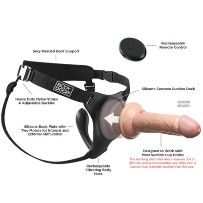 PIPEDREAMS - BODY DOCK G-SPOT PRO ARNÊS