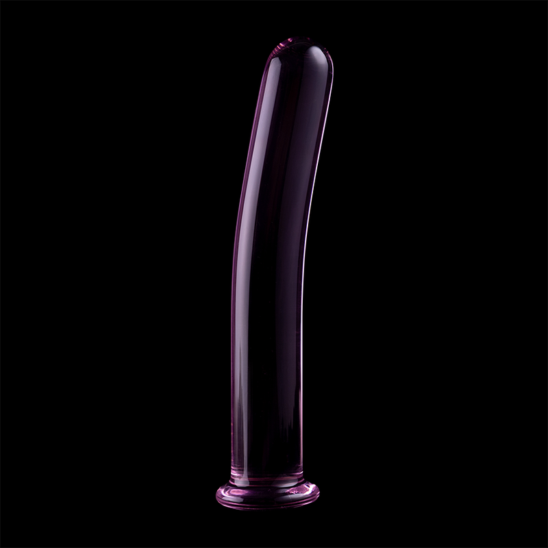 SÉRIE NEBULA DA IBIZA - MODELO 8 DILDO VIDRO BOROSILICADO TRANSPARENTE 14,5 CM -O- 2 CM