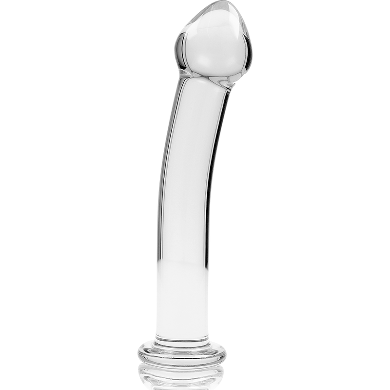 NEBULA SERIE VON IBIZA - MODELL 11 DILDO BOROSILIKATGLAS KLAR 16 CM -O- 3 CM