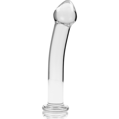 NEBULA SERIE VON IBIZA - MODELL 11 DILDO BOROSILIKATGLAS KLAR 16 CM -O- 3 CM
