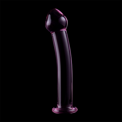 NEBULA SERIE VON IBIZA - MODELL 11 DILDO BOROSILIKATGLAS KLAR 16 CM -O- 3 CM