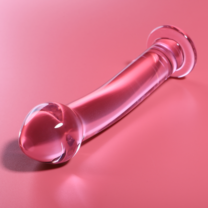 NEBULA SERIE VON IBIZA - MODELL 11 DILDO BOROSILIKATGLAS KLAR 16 CM -O- 3 CM
