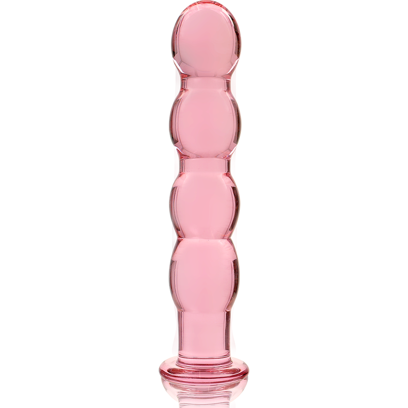 SÉRIE NEBULA DA IBIZA - MODELO 10 DILDO VIDRO BOROSILICADO TRANSPARENTE 16,5 CM -O- 3,5 CM
