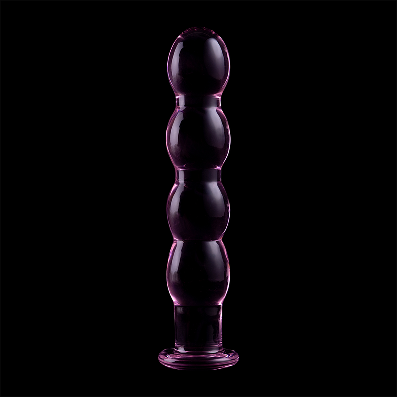 SÉRIE NEBULA DA IBIZA - MODELO 10 DILDO VIDRO BOROSILICADO TRANSPARENTE 16,5 CM -O- 3,5 CM