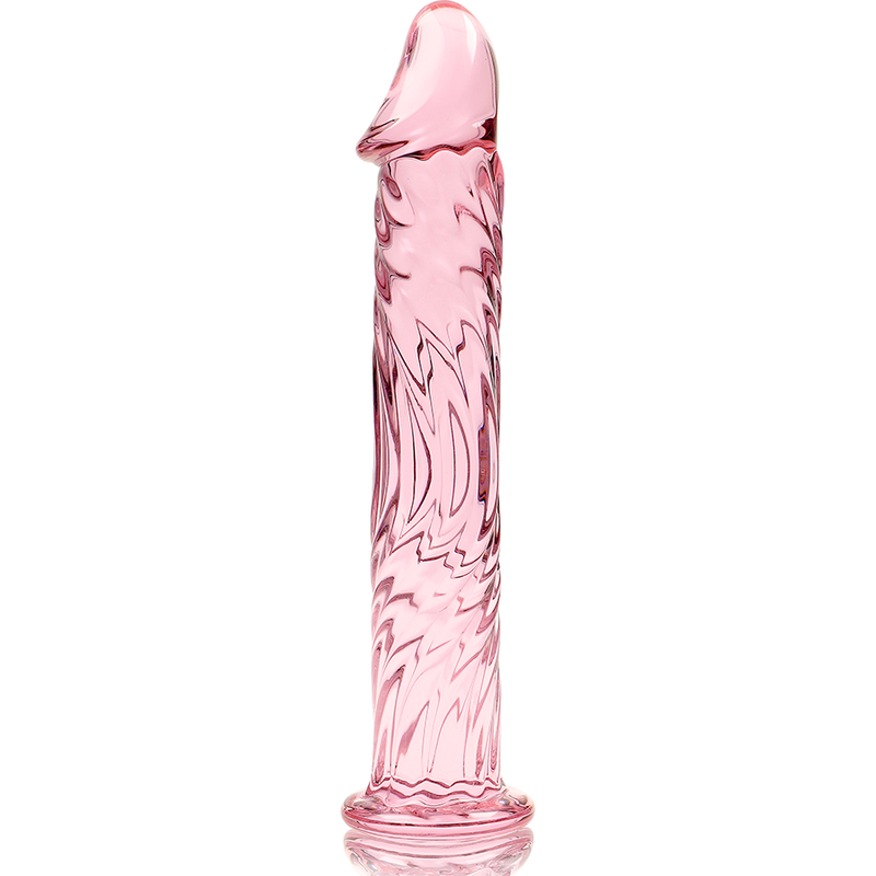 NEBULA SERIE VON IBIZA - MODELL 12 DILDO BOROSILIKATGLAS KLAR 17 CM -O- 3,5 CM