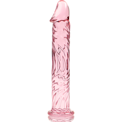 NEBULA SERIE VON IBIZA - MODELL 12 DILDO BOROSILIKATGLAS KLAR 17 CM -O- 3,5 CM