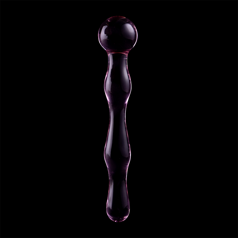 NEBULA SERIE VON IBIZA - MODELL 13 DILDO BOROSILIKATGLAS KLAR 18 CM -O- 3,5 CM