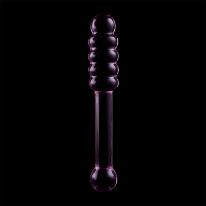 SÉRIE NEBULA DA IBIZA - MODELO 20 DILDO VIDRO BOROSILICADO TRANSPARENTE 20,5 CM -O- 3 CM