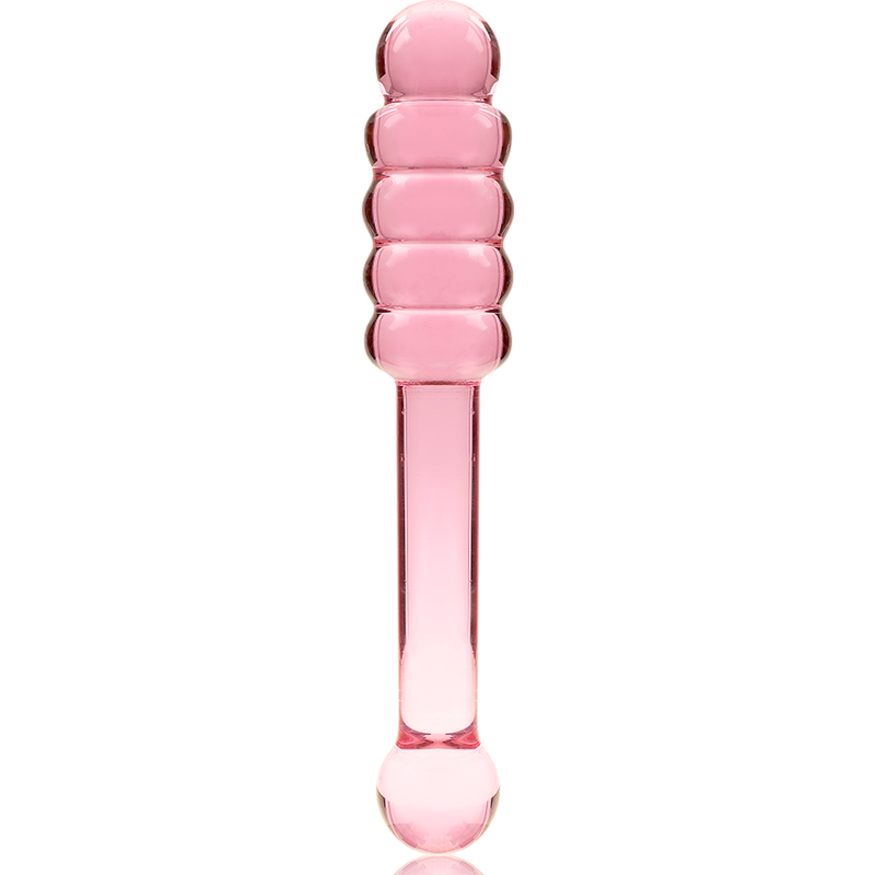 SÉRIE NEBULA DA IBIZA - MODELO 20 DILDO VIDRO BOROSILICADO TRANSPARENTE 20,5 CM -O- 3 CM