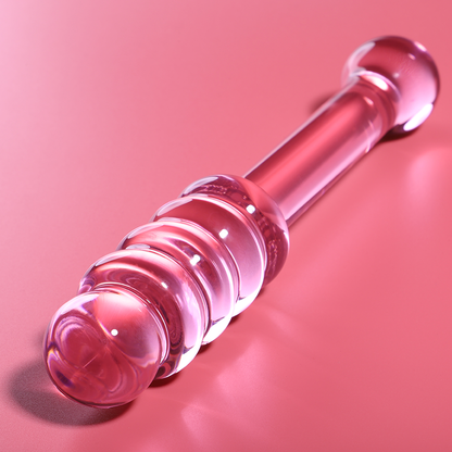 SÉRIE NEBULA DA IBIZA - MODELO 20 DILDO VIDRO BOROSILICADO TRANSPARENTE 20,5 CM -O- 3 CM