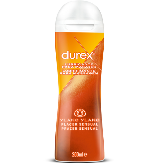 DUREX - 2 EM 1 MASSAGEM SENSUAL YLANG YLANG 200 ML