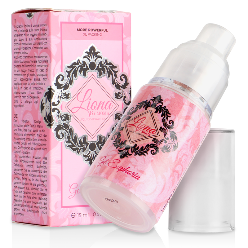 LIONA BY MOMA - VIBRADOR LÍQUIDO EUPHORIA GEL 15 ML