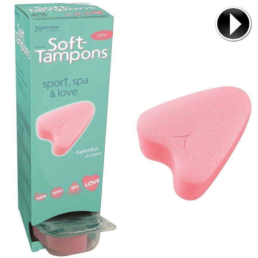 JOYDIVISION SOFT-TAMPONS - TAMPÕES SOFT-TAMPÕES ORIGINAIS 10 UNIDADES