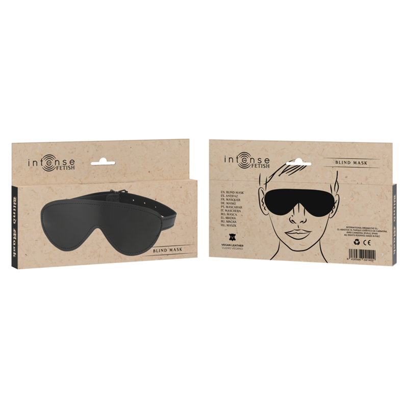 INTENSE - FETISCH VEGANE BLINDMASKE