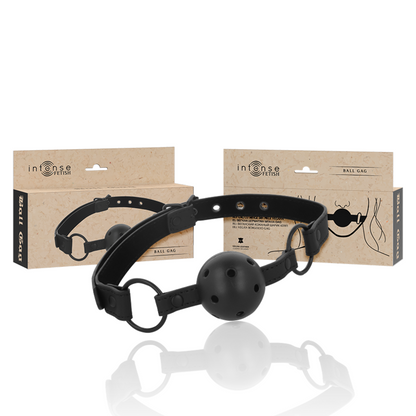 INTENSO - MORDAÇA DE COURO VEGANO FETICHE