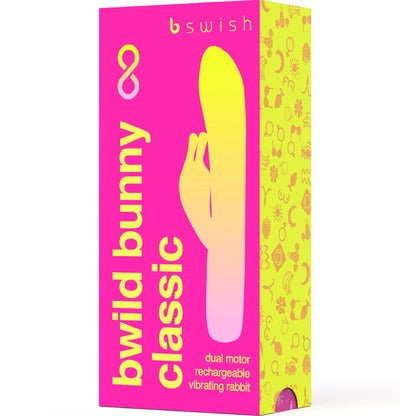B SWISH - BWILD BUNNY INFINITE CLASSIC WIEDERAUFLADBARER VIBRATOR AUS ROSA SILIKON