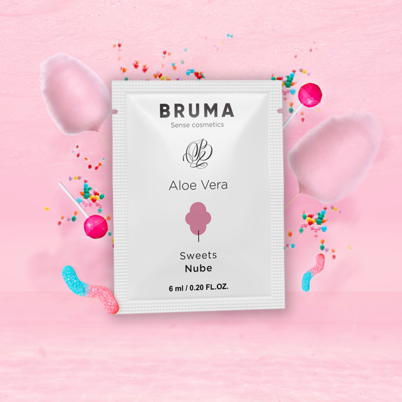 BRUMA - GEL DESLIZANTE ALOE VERA SABOR DOCE 6 ML