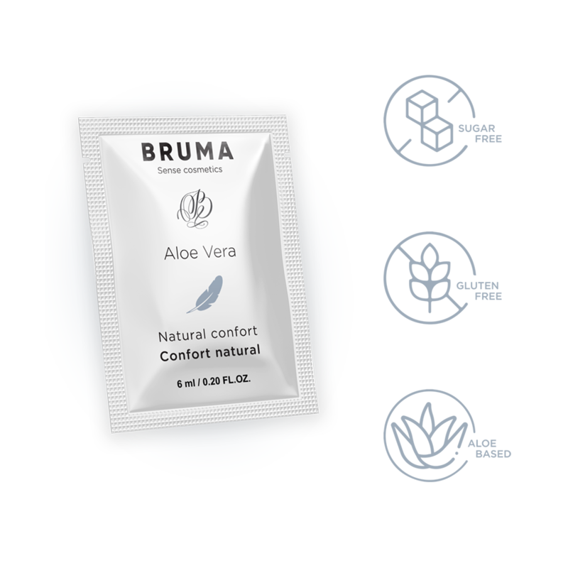 BRUMA - GEL DESLIZANTE ALOE VERA NATURAL CONFORT 6 ML