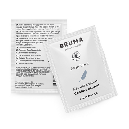 BRUMA - GEL DESLIZANTE ALOE VERA NATURAL CONFORT 6 ML