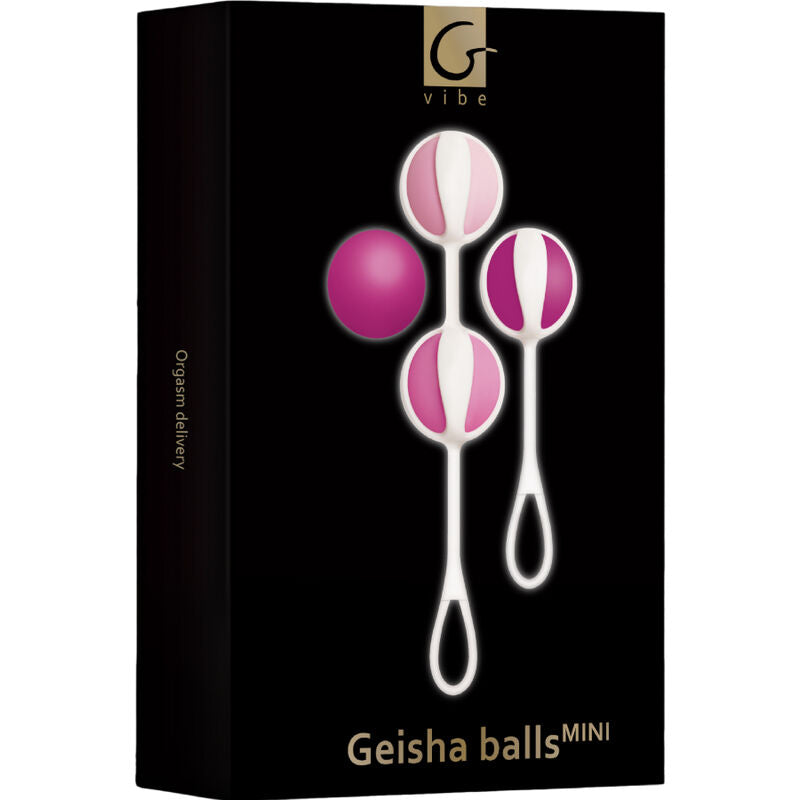 G-VIBE - CONJUNTO 4 BOLAS GEISHA MINI ROXO