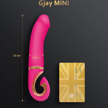 G-VIBE - GJAY MINI VIBRADOR DE SILICONE ROSA