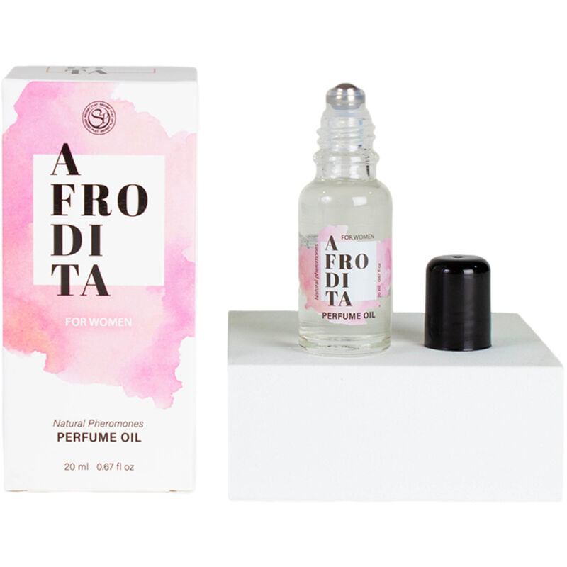 SECRETPLAY - AFRODITA PERFUME EM ÓLEO FEROMONAS MULHERES 20 ML