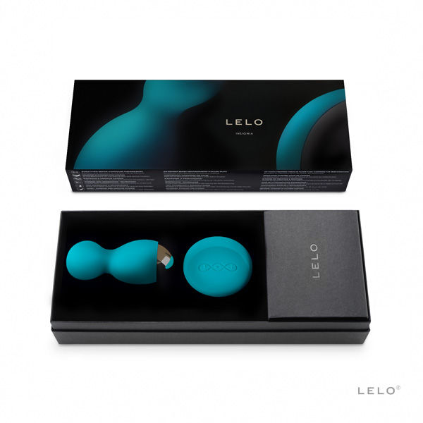 LELO - BADGE AZUL BOLAS DE HULA