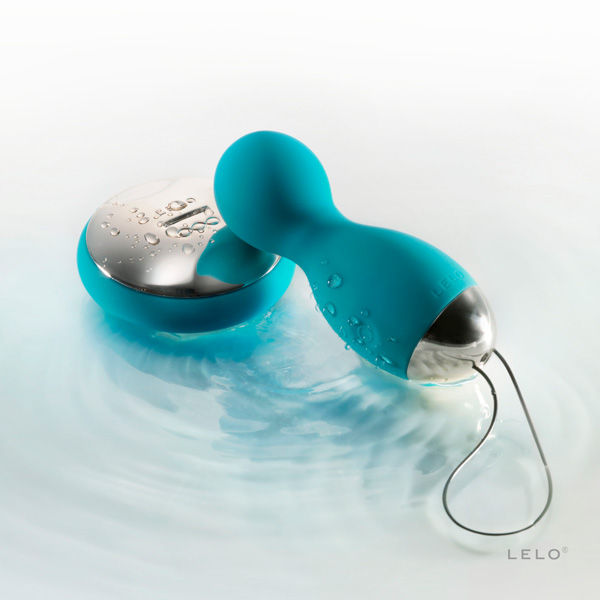 LELO - BADGE AZUL BOLAS DE HULA